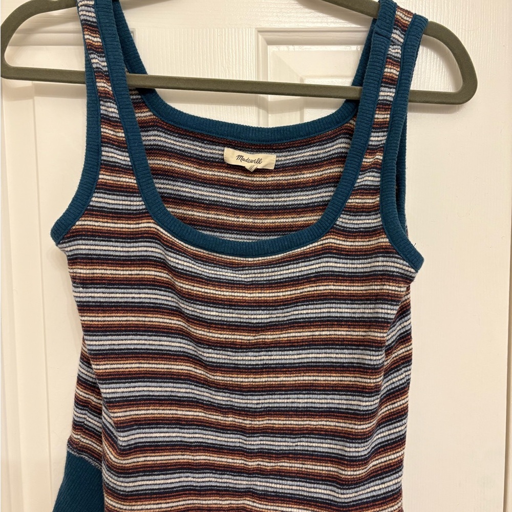 Madewell Multicolor Striped Tank Top